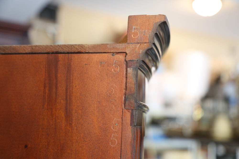 Pair of Drexel "Hampton Court Collection" Mahogany Cabinets