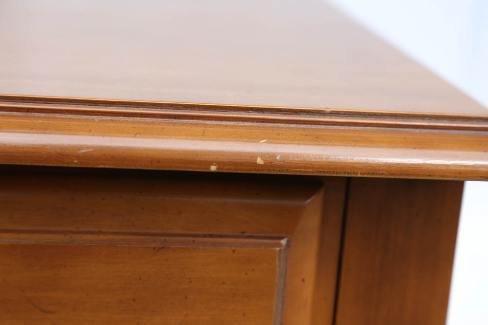 Vintage Tapered Fruitwood Side Table