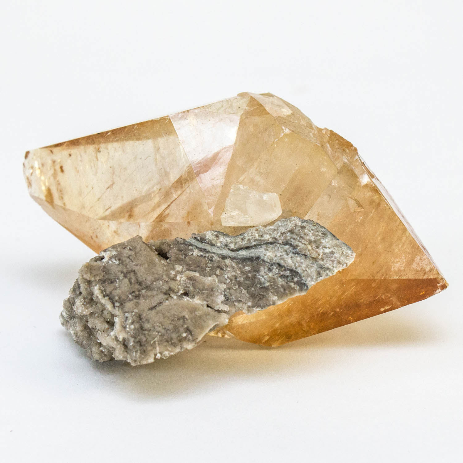 Orange Calcite Specimen
