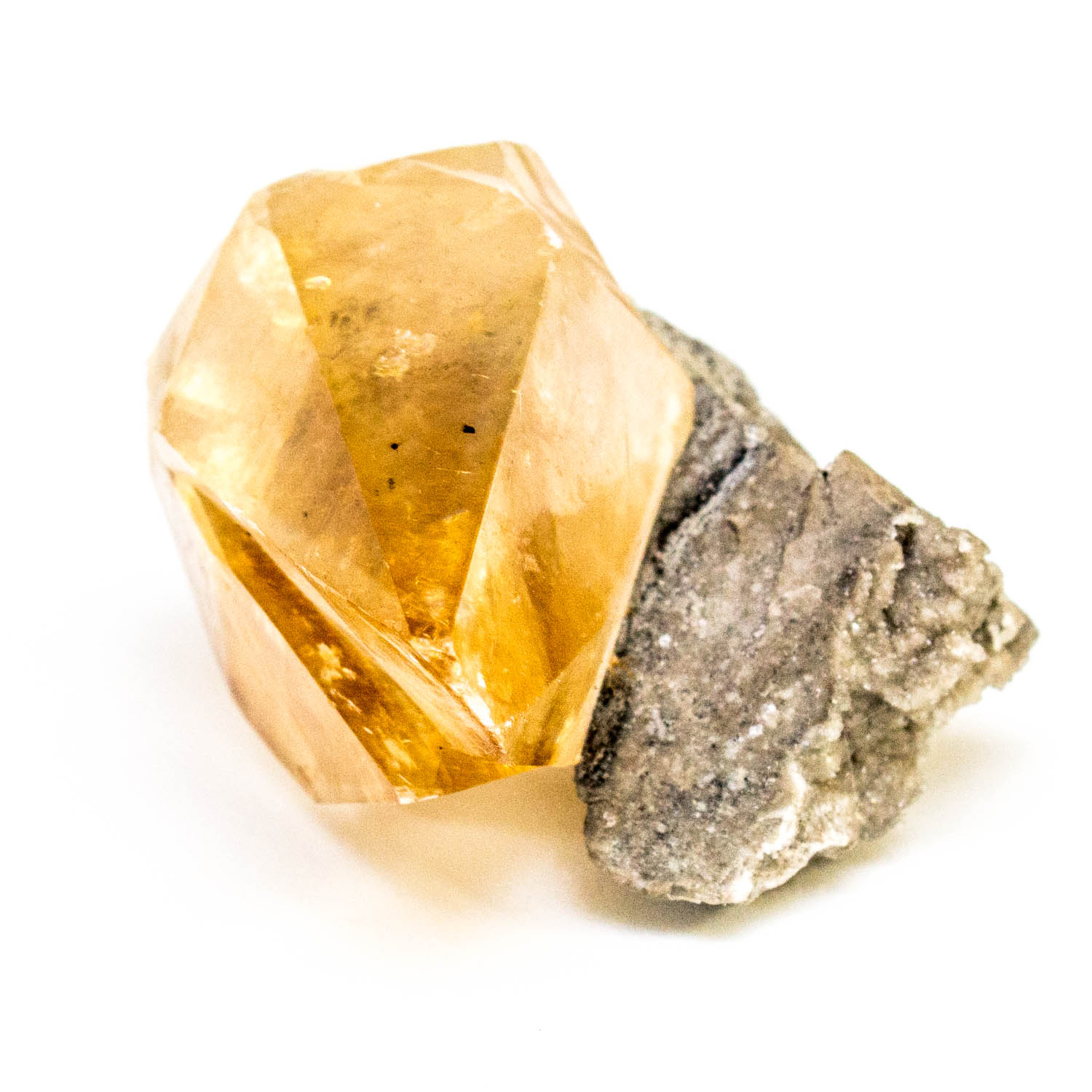 Orange Calcite Specimen