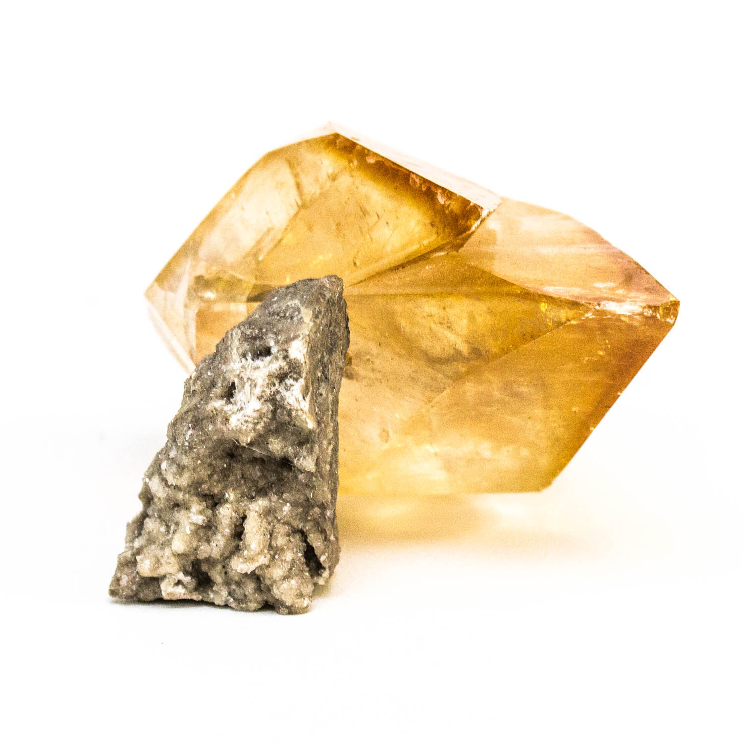 Orange Calcite Specimen