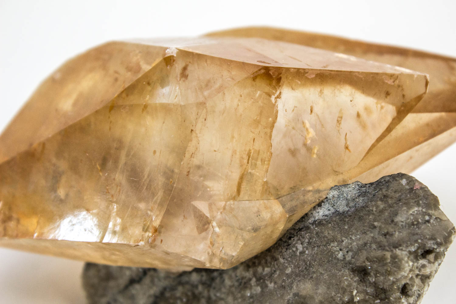 Orange Calcite Specimen