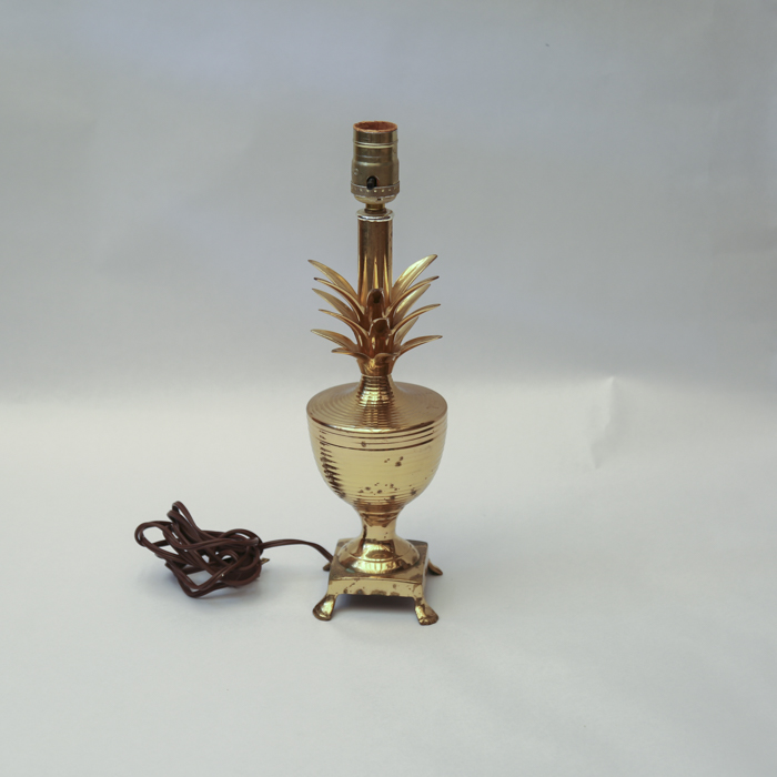 Brass Pineapple Lamp