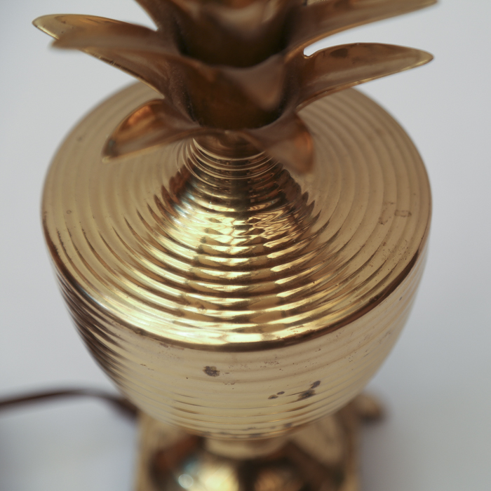 Brass Pineapple Lamp