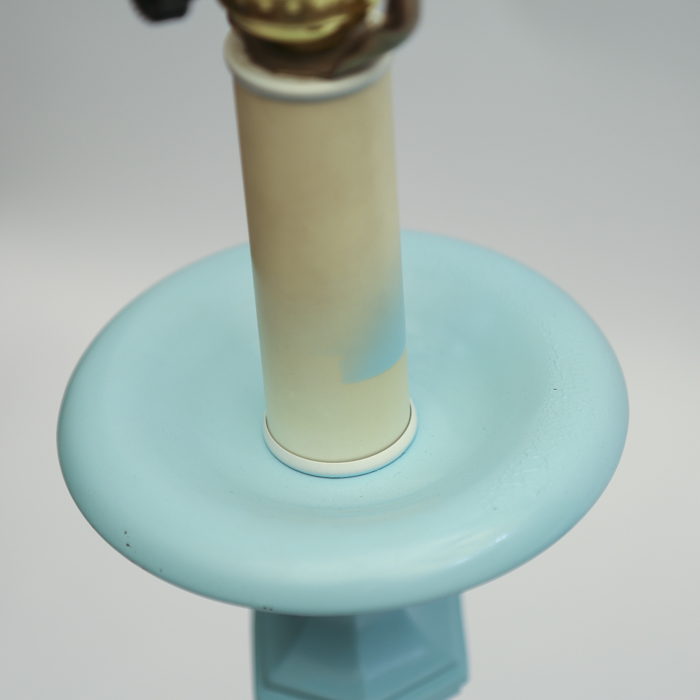 Pair of Lacquered Brass Lamps