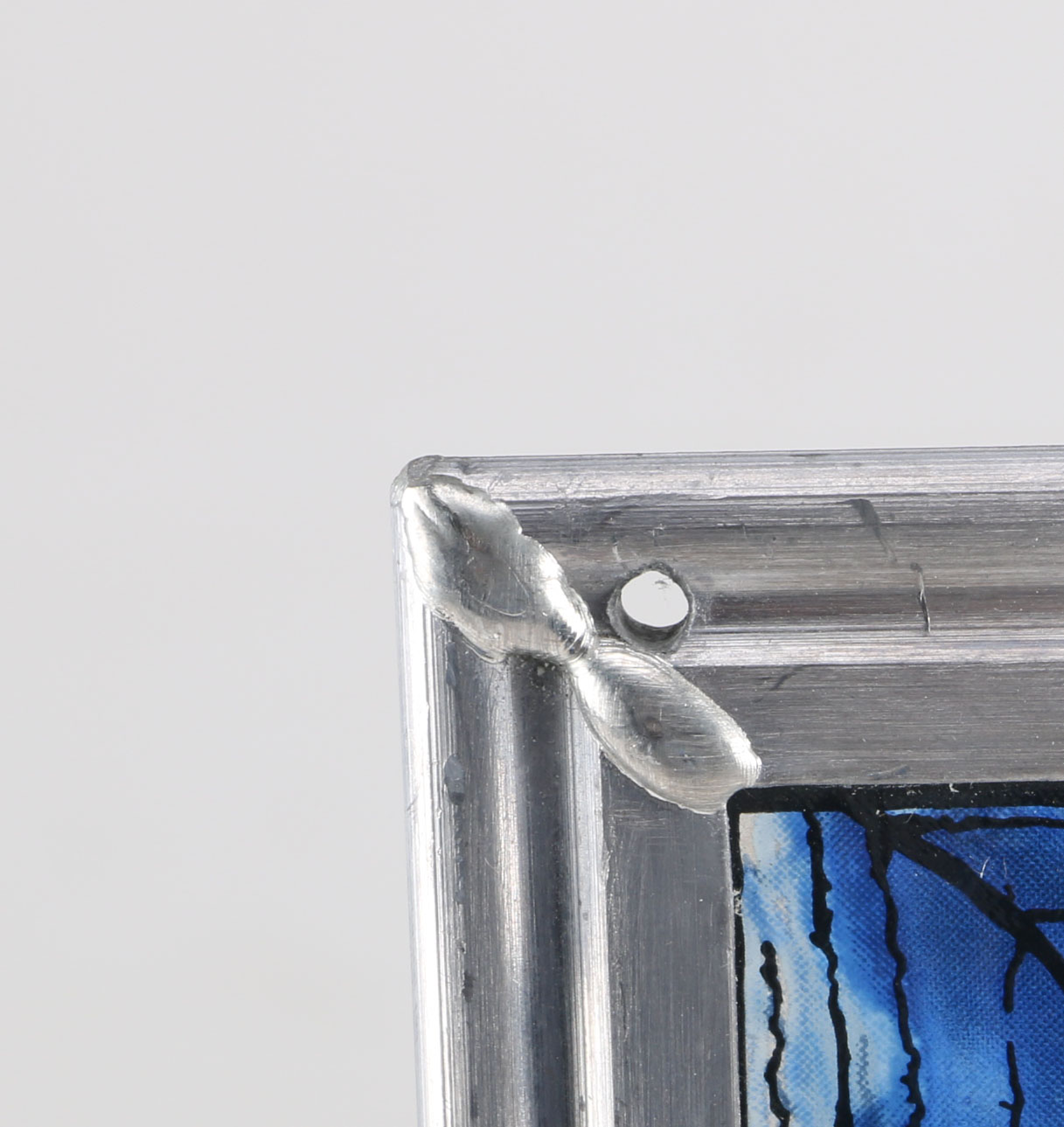 Stained Glass Reproduction of Chagall's "America Windows"