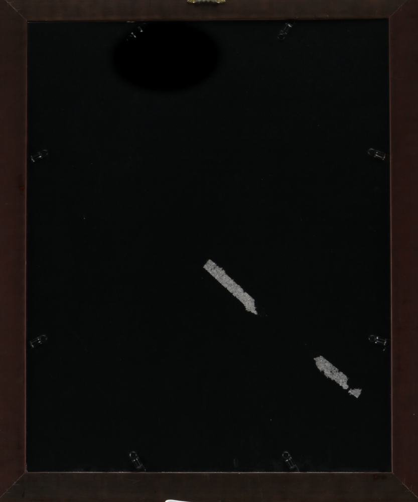 Lake and Western Scene Watercolor Serigraph Print