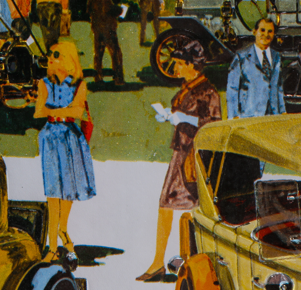 Offset Lithographs after Roger Lundquist Oil Paintings