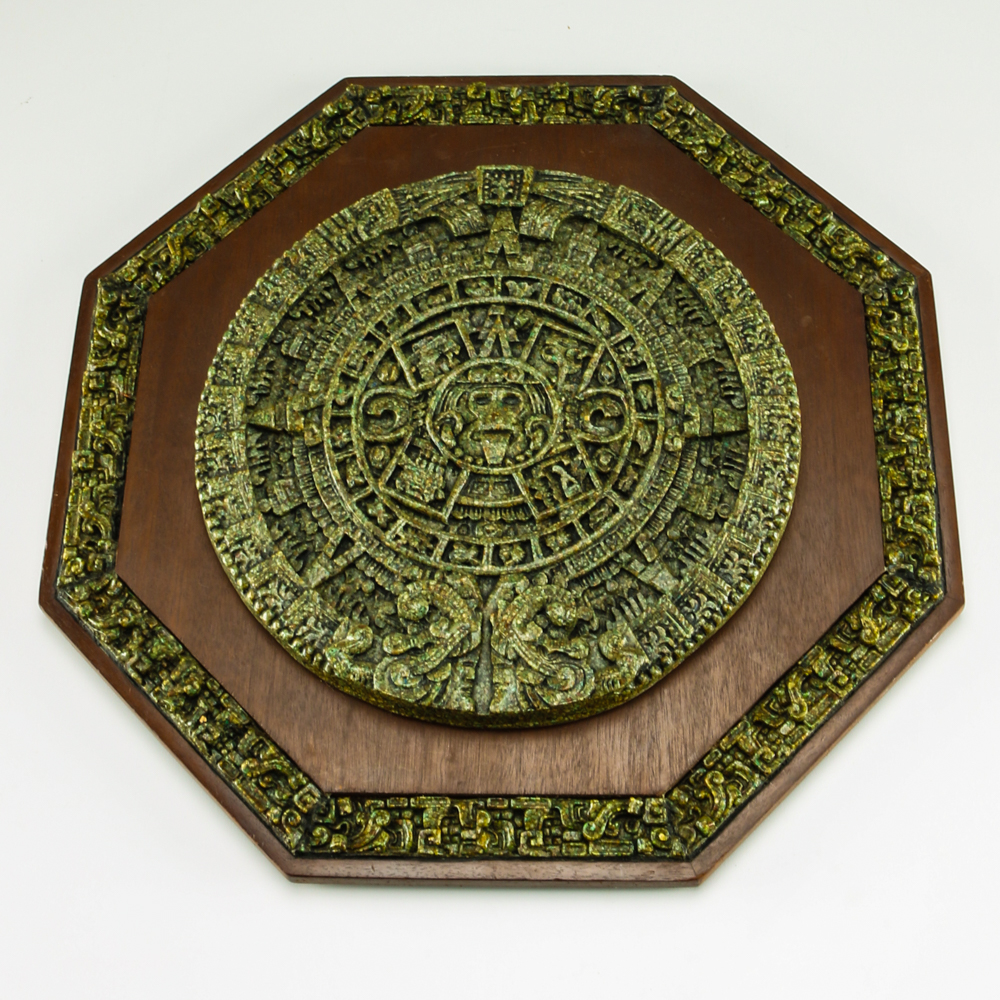 Zarebski Aztec Stone Carving