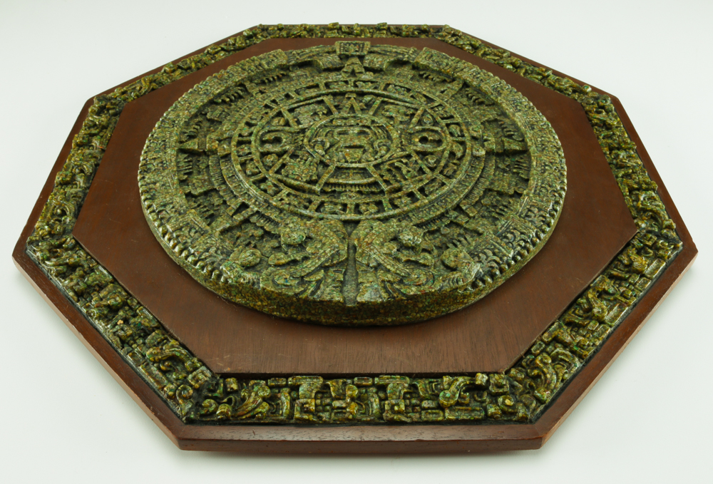 Zarebski Aztec Stone Carving