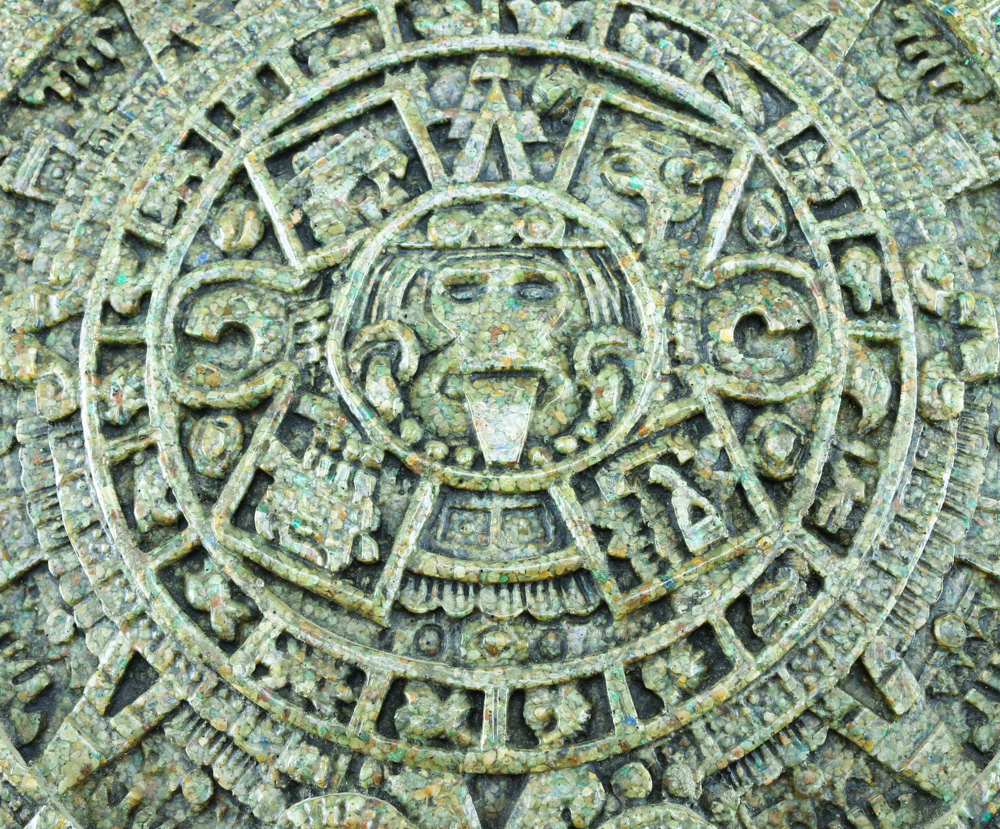 Zarebski Aztec Stone Carving