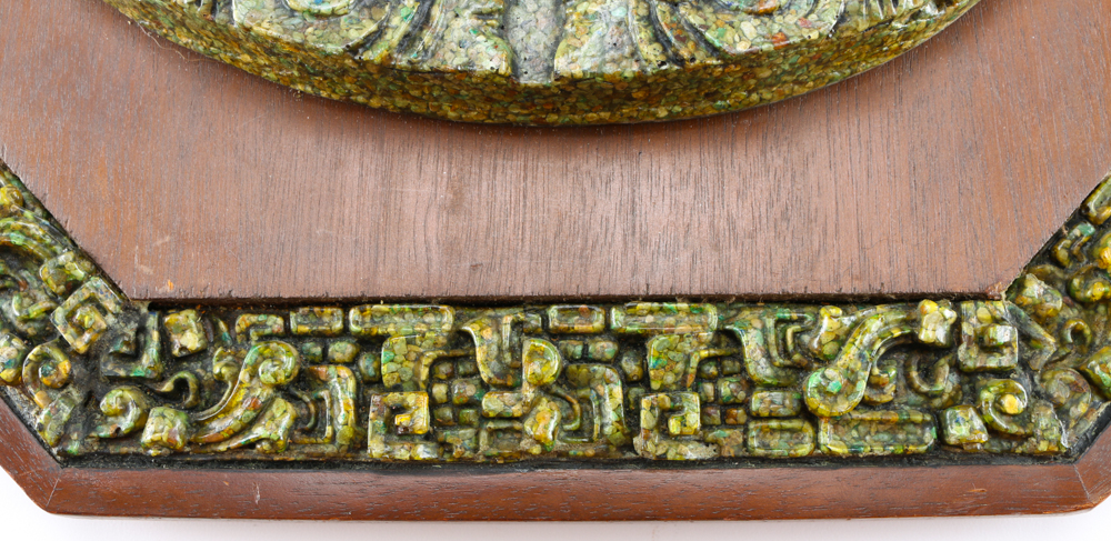 Zarebski Aztec Stone Carving