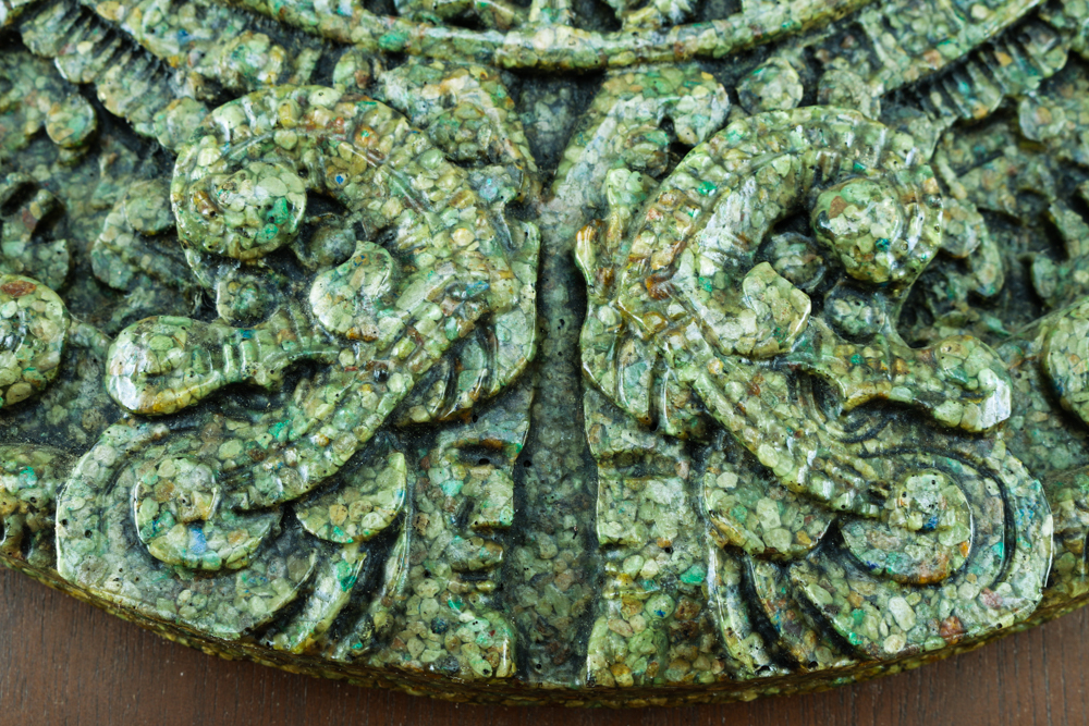 Zarebski Aztec Stone Carving