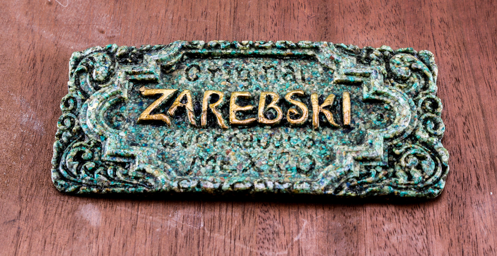 Zarebski Aztec Stone Carving