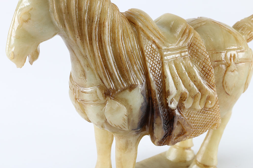 Marble Horse With Stand