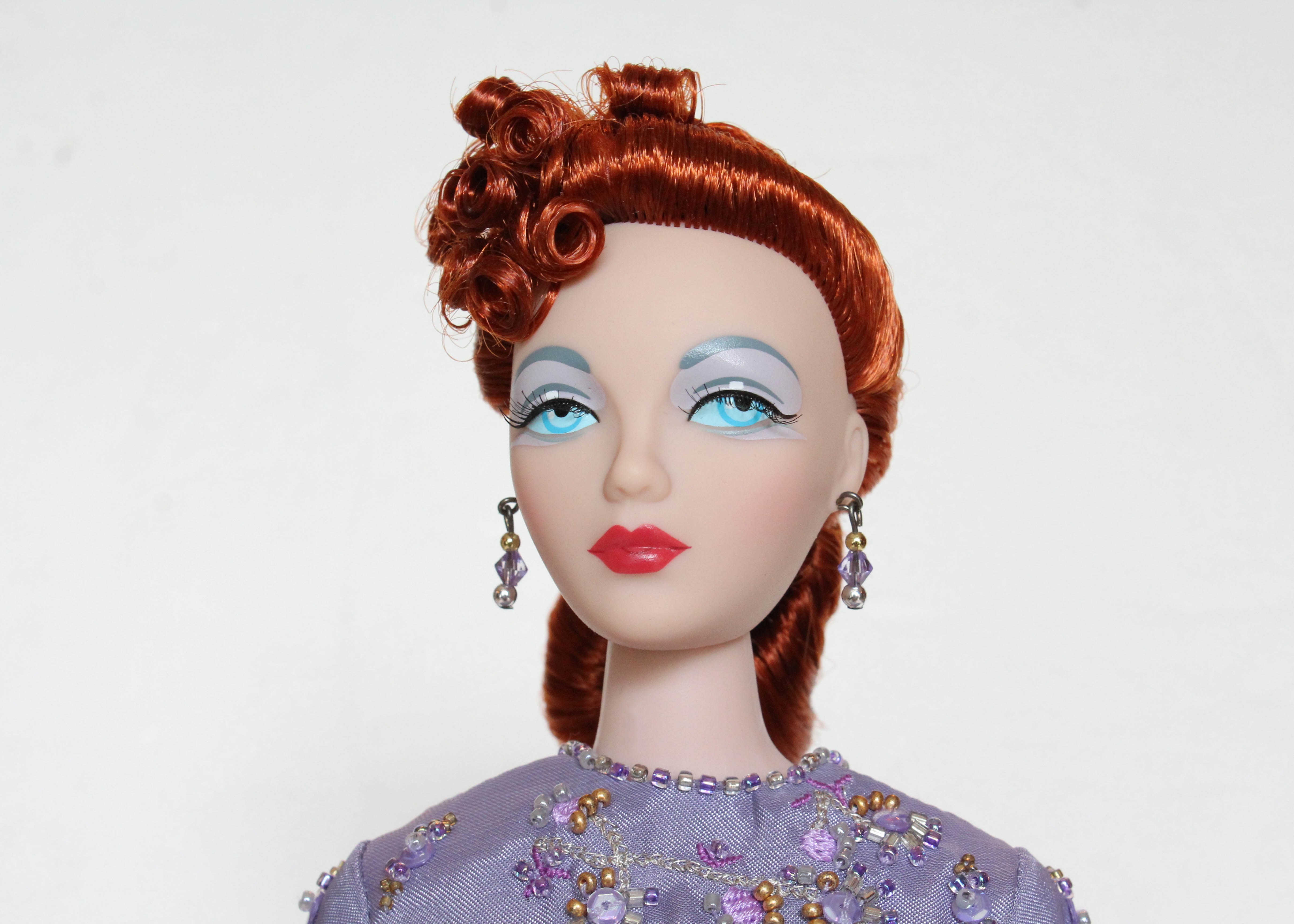 "Twilight Rumba" Doll with Lavender Dance Outfit Designed by Mel Odom