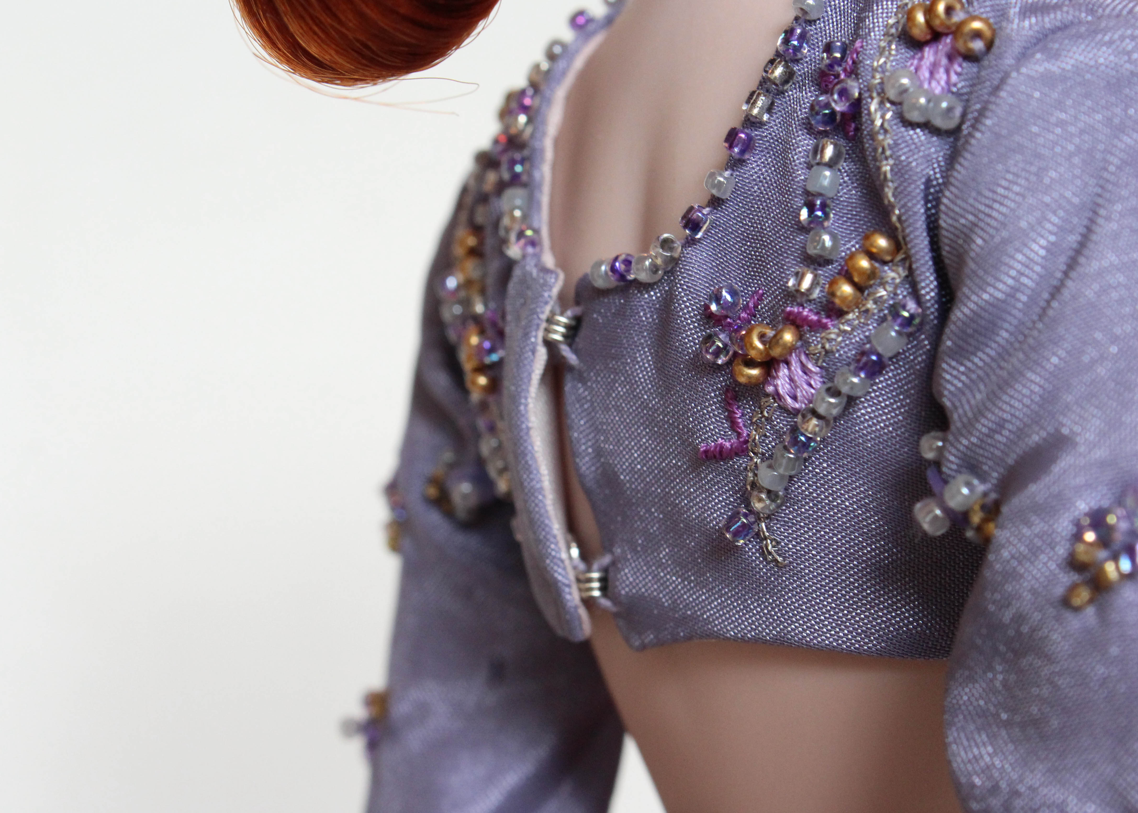 "Twilight Rumba" Doll with Lavender Dance Outfit Designed by Mel Odom