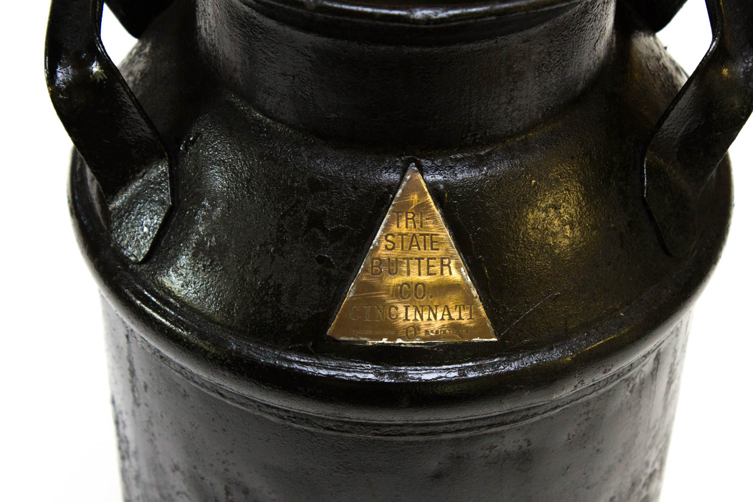 Tri-State Butter Company Antique Cast Iron Milk Jug