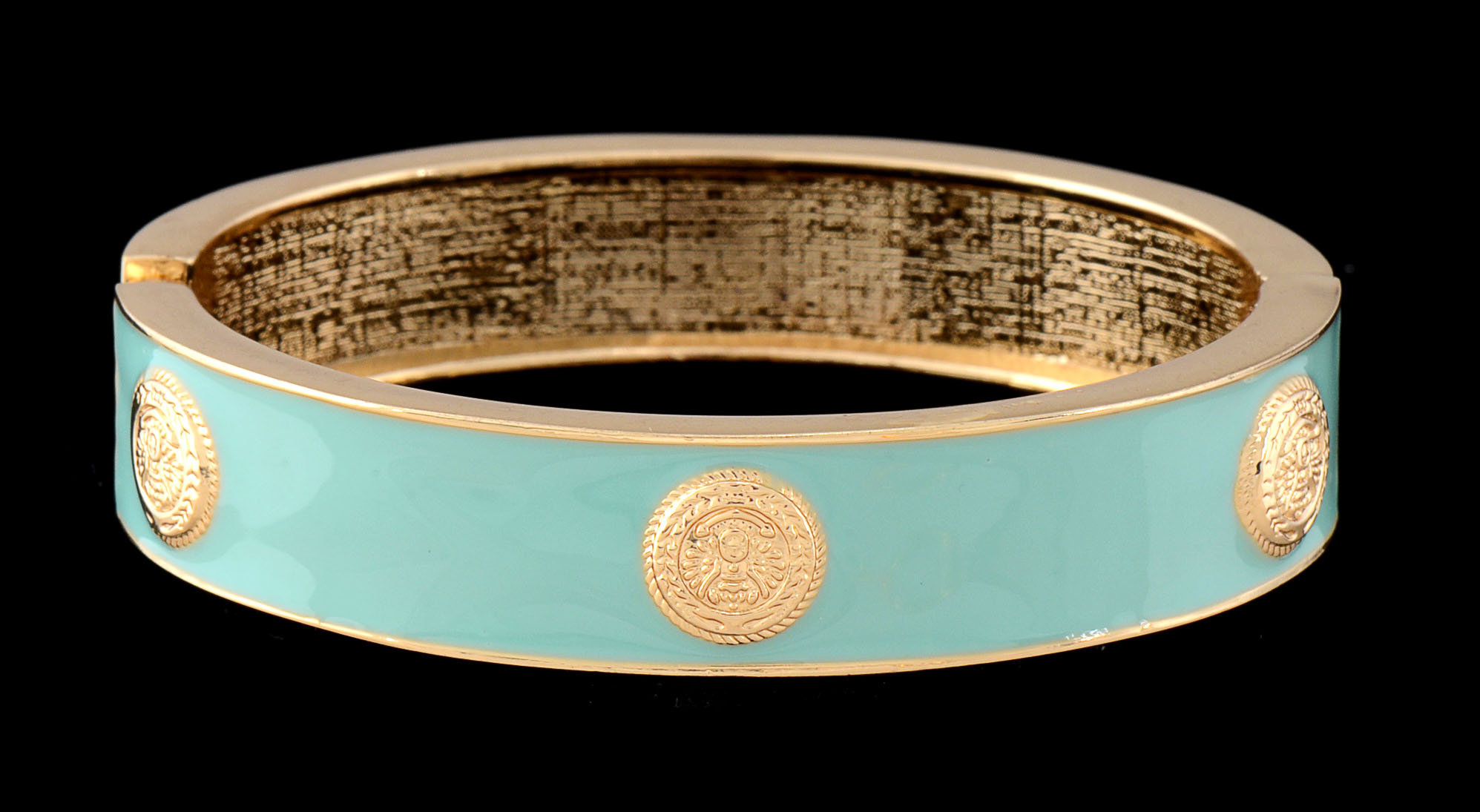 Herme Style Enamel Bangle Bracelet