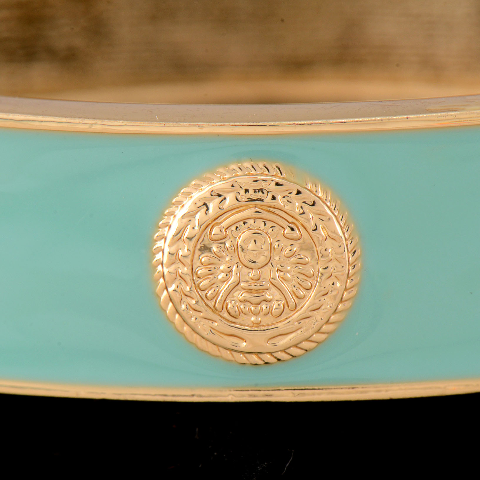 Herme Style Enamel Bangle Bracelet