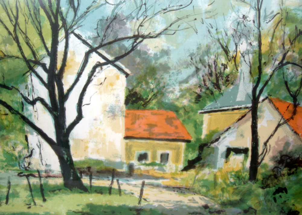 Signed and Numbered David Berger Lithograph