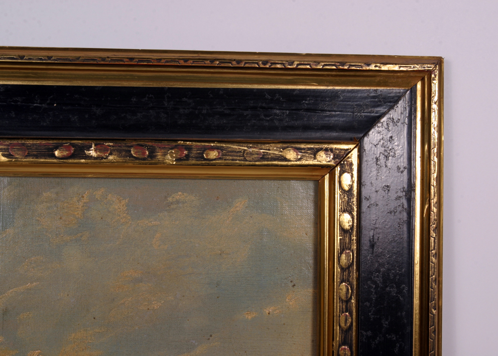 Oil On Canvas Seascape Painting