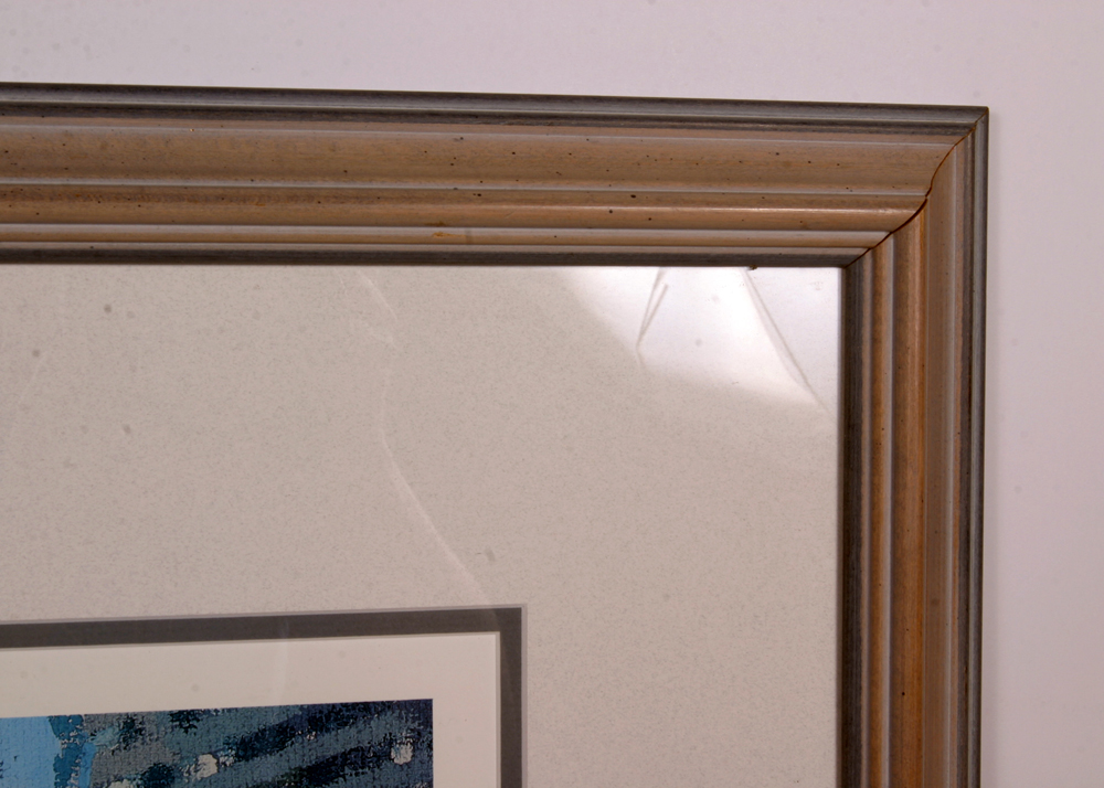 Limited Edition Signed Roman Swiderek Offset Lithograph "5pm at Portage & Main"