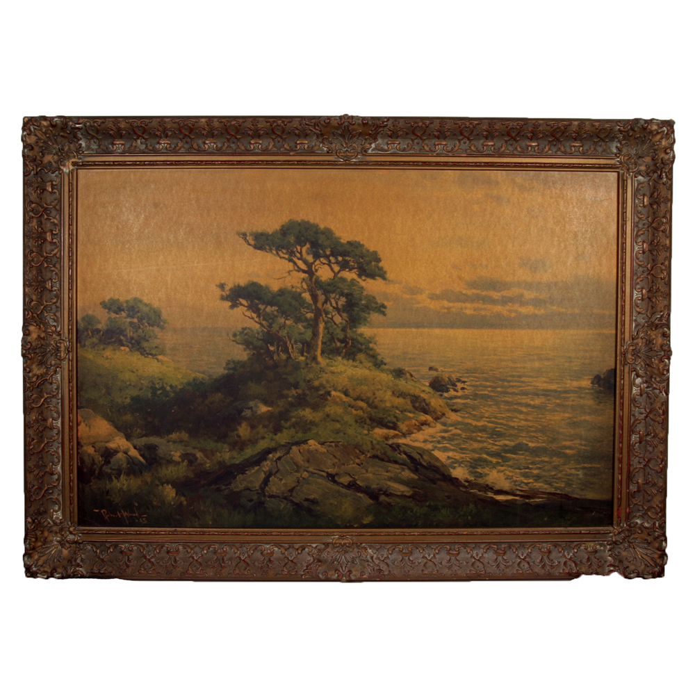 Robert Wood Photo-Offset Reproduction "Pacific Coast"