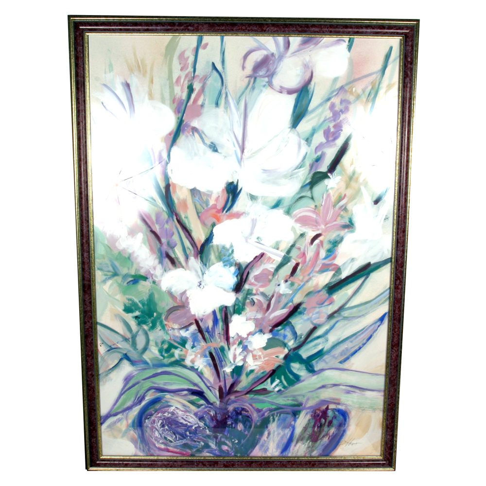 Floral Painting By David Hayes