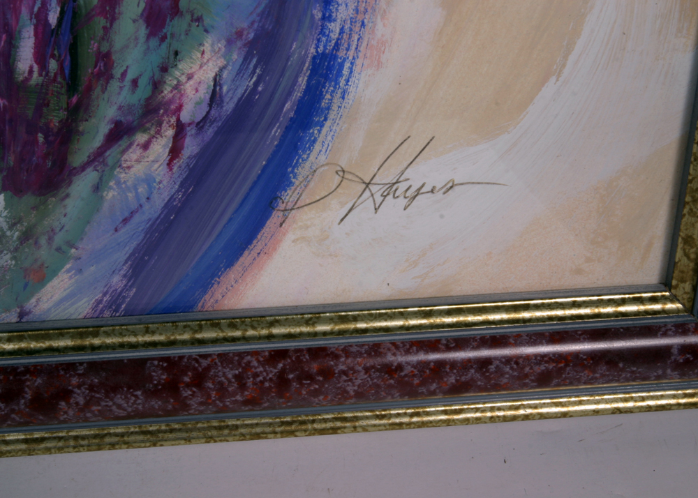 Floral Painting By David Hayes