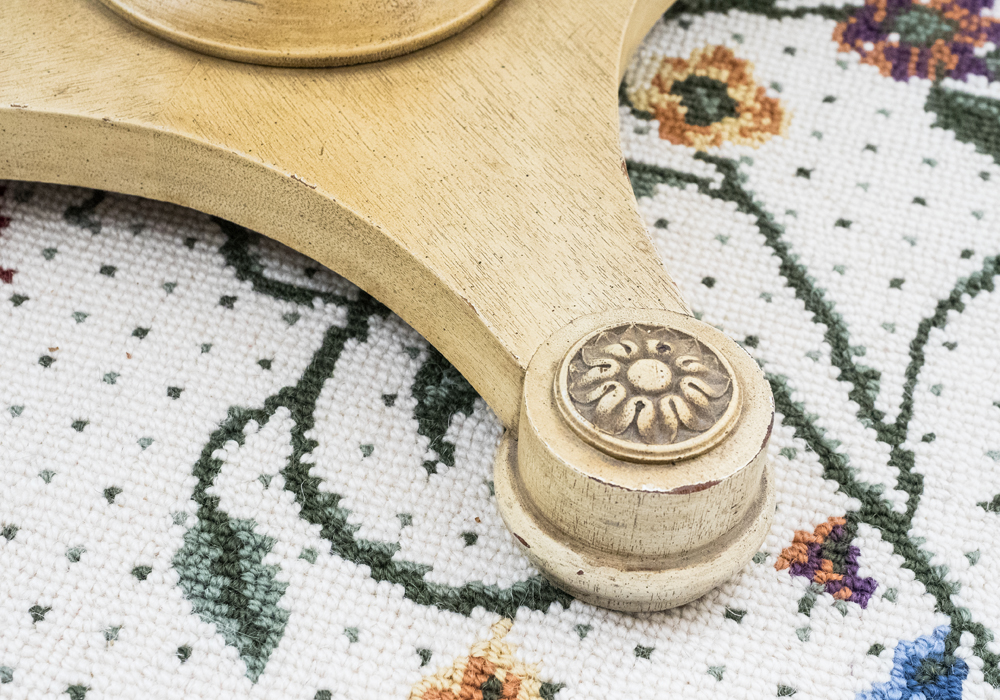 Empire Style Painted End Tables