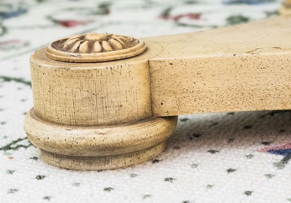 Empire Style Painted End Tables