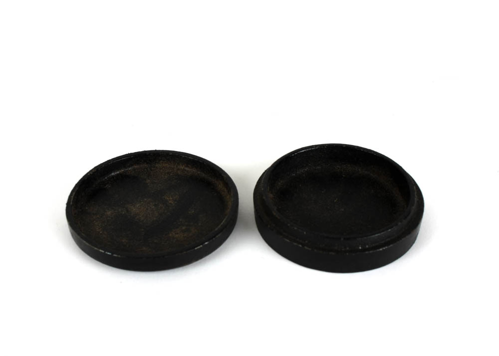 Vintage Japanese Cast Iron Box with Tokugawa Mon