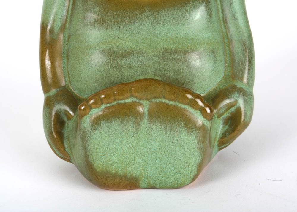 Frankoma Billiken Prairie Green Ada Clay "Jester's Day"