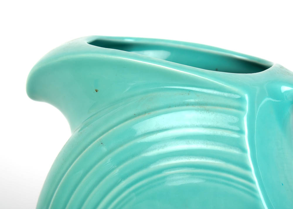 Vintage Fiestaware Pitcher and Teapot