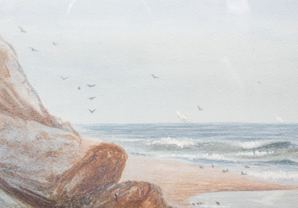 After S.A. Kilbourne "The Striped Bass" Chromolithograph