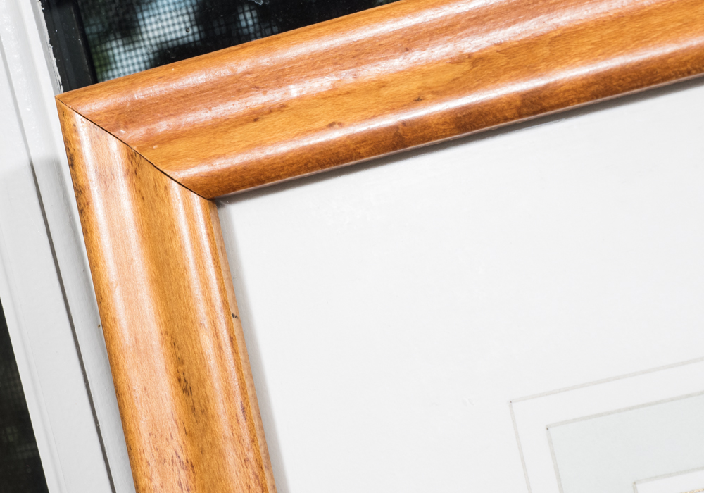 After S.A. Kilbourne "The Striped Bass" Chromolithograph