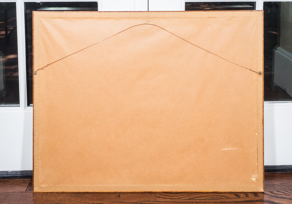 After S.A. Kilbourne "The Striped Bass" Chromolithograph