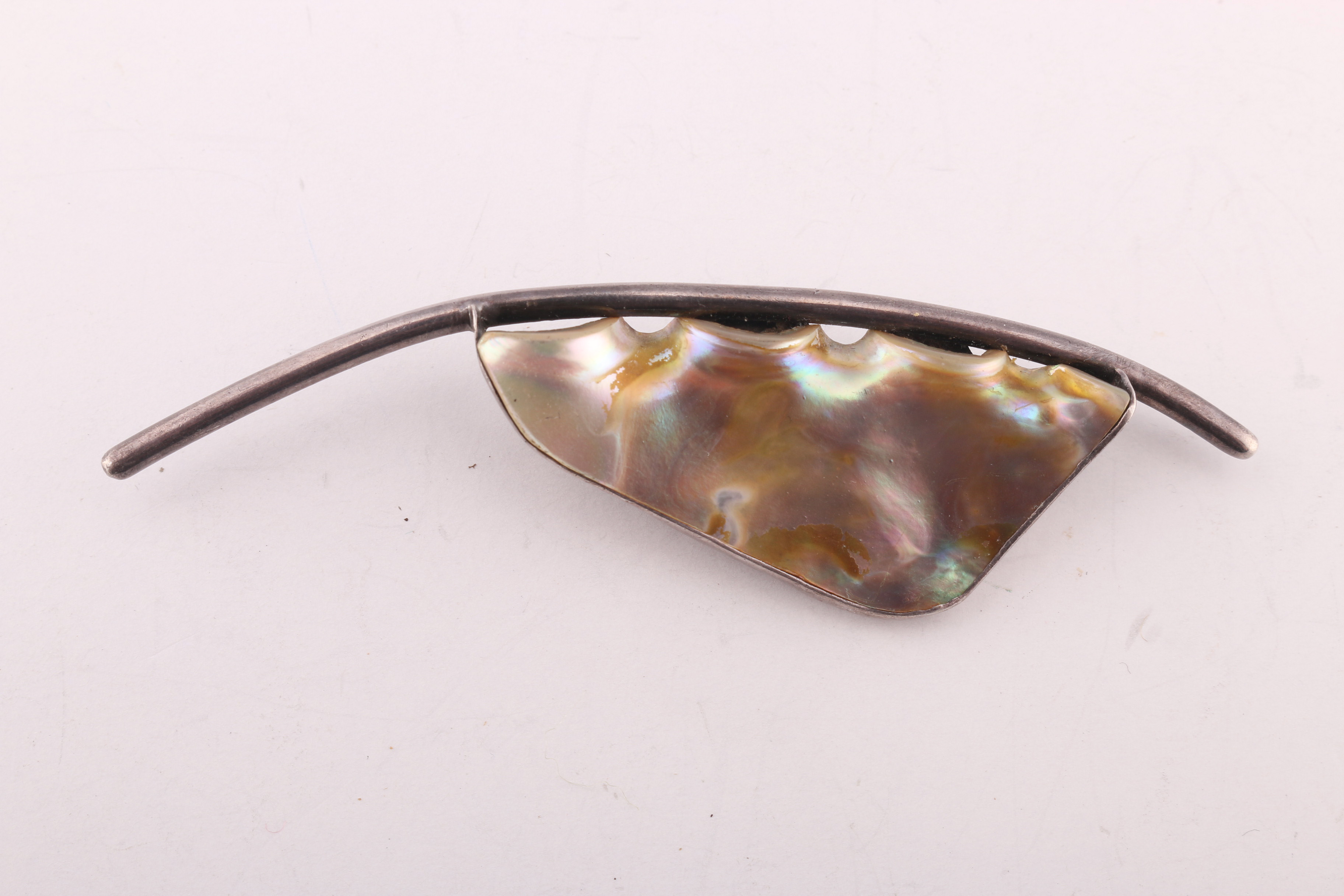 Collection of Abalone and Stone Jewelry with Hopi Sun God "Tawa" and More