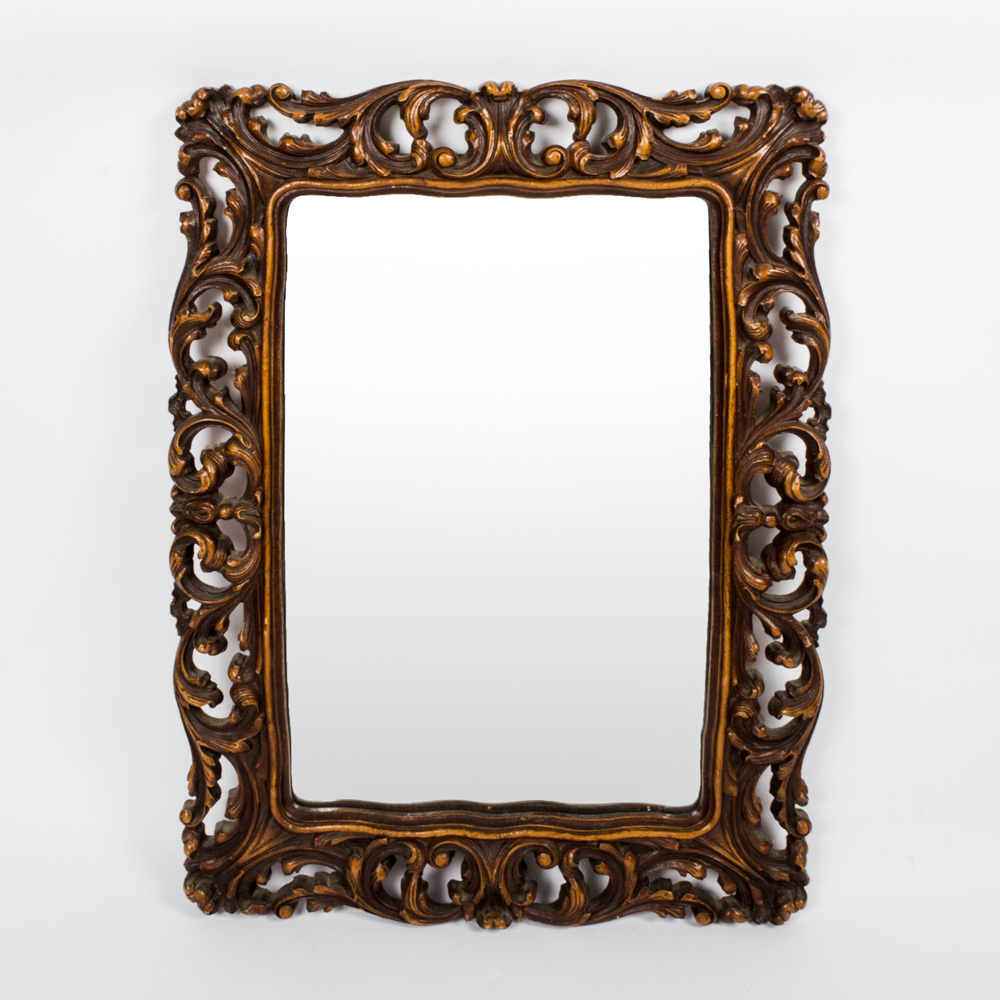 Vintage Syroco Rococco Mirror