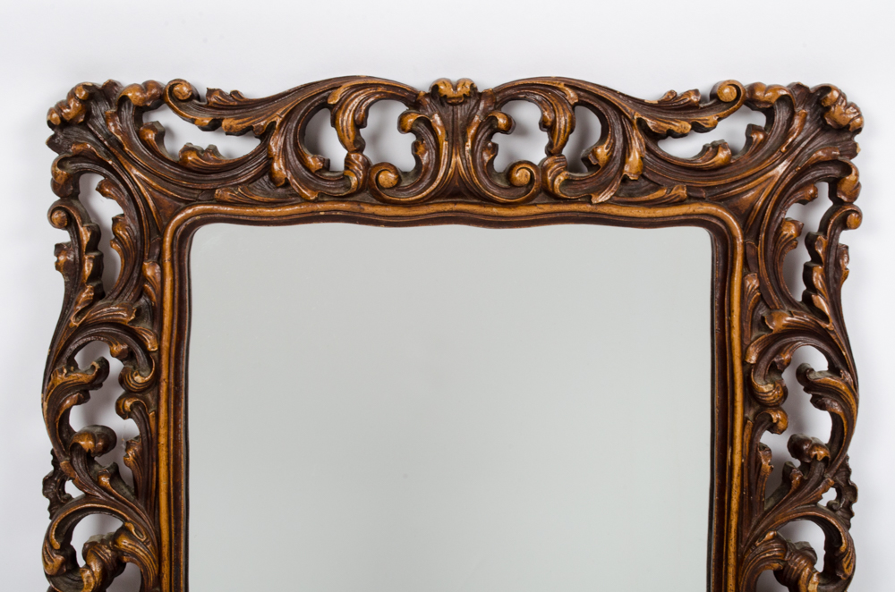 Vintage Syroco Rococco Mirror