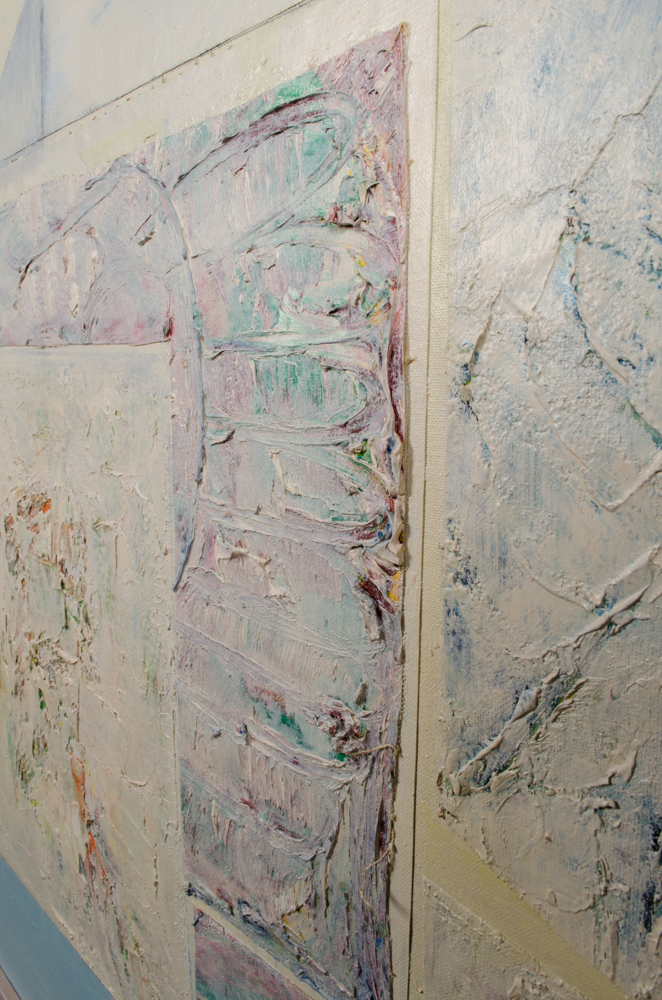 Roger Pontbriand Signed Mixed Media