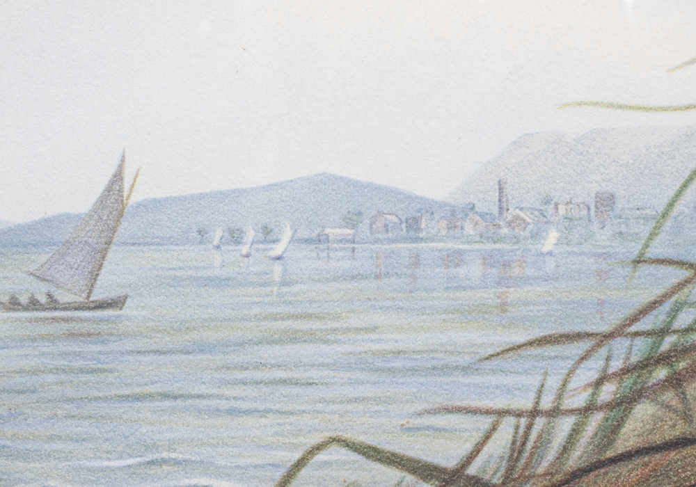 After S.A. Kilbourne "The Kingfish and The Whiting" Chromolithograph