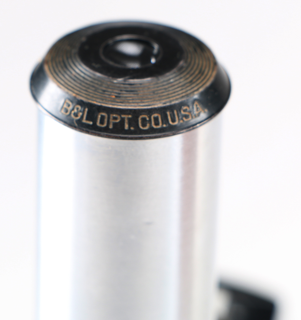 Vintage Bausch & Lomb Microscope with Wooden Case