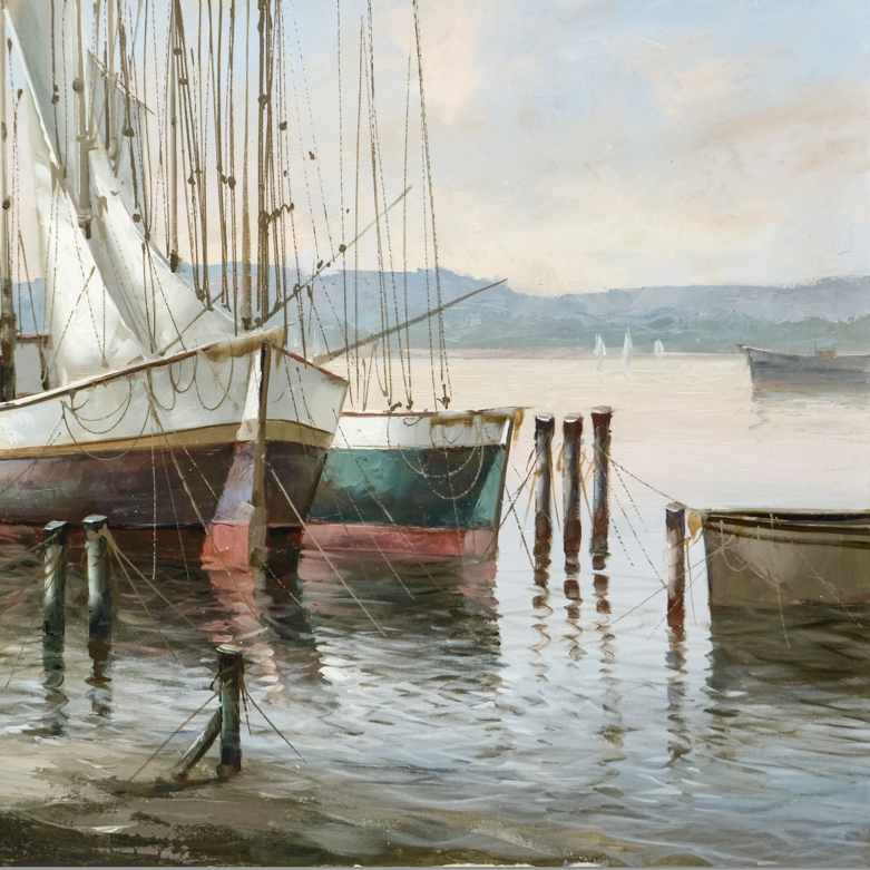 D'Alessandro Untitled Original Oil Painting on Canvas