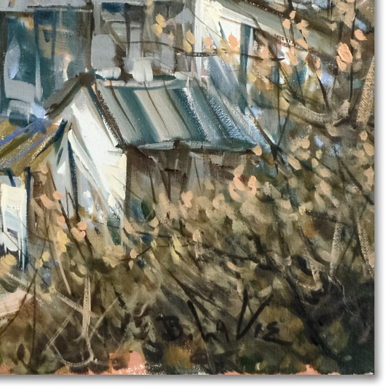 D'Alessandro Untitled Original Oil Painting on Canvas