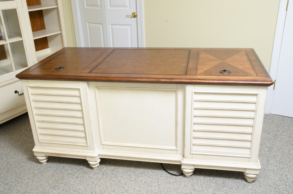 Havertys Newport Executive Desk
