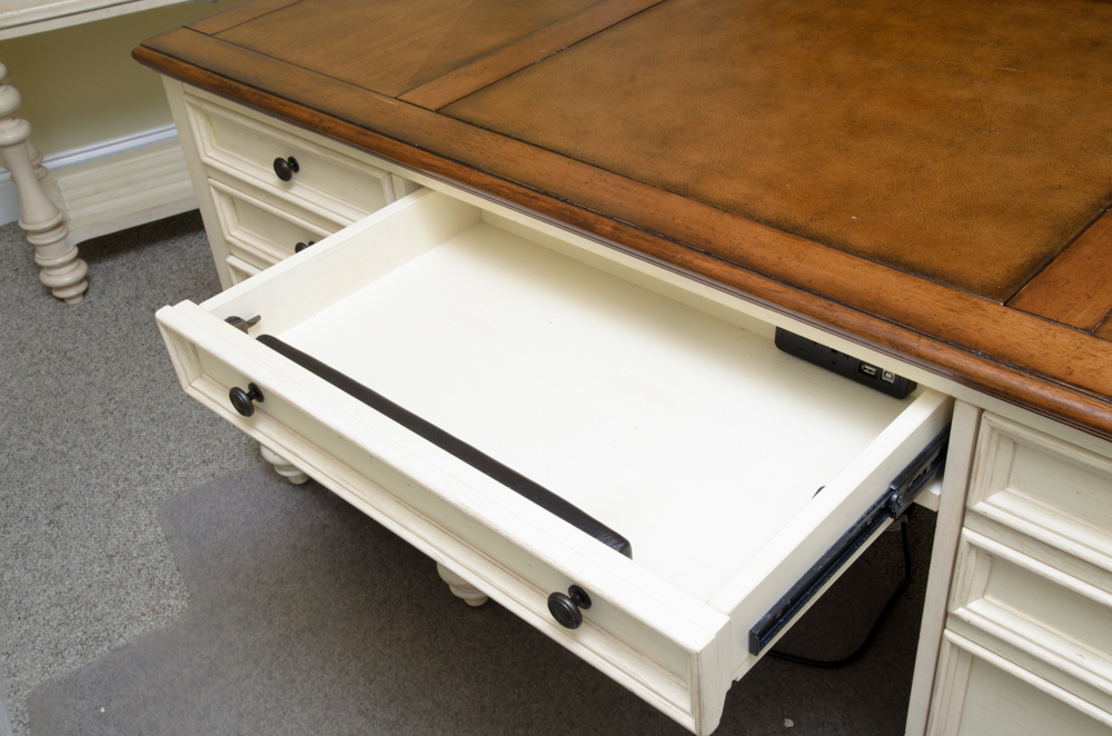 Havertys Newport Executive Desk