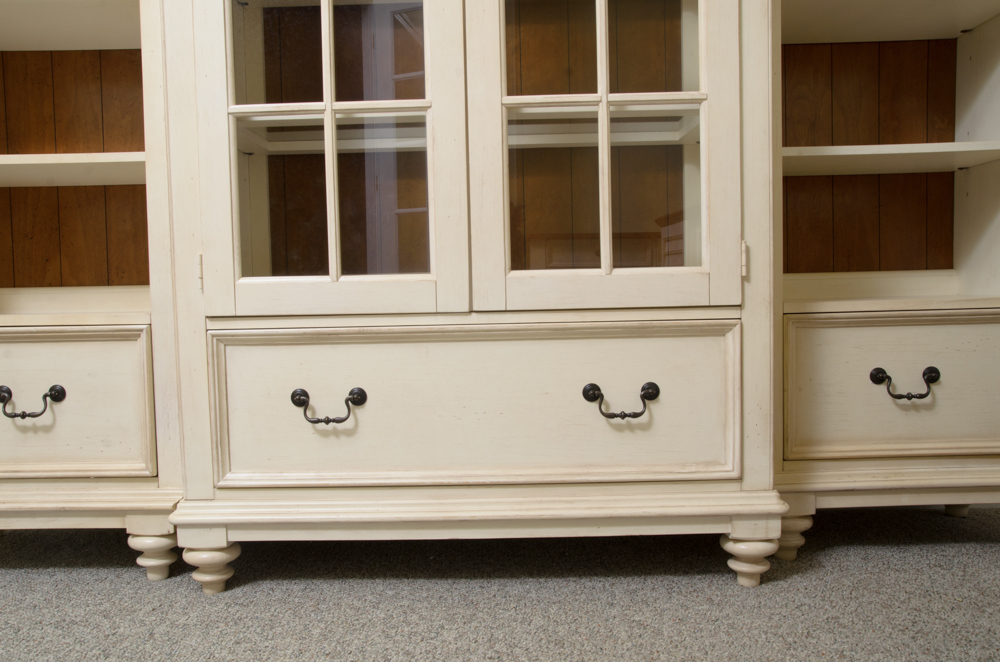 Havertys Newport Bookcase Wall Unit