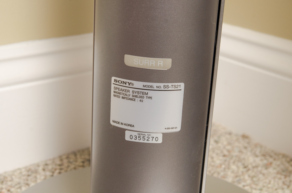 Sony Tower Speaker System